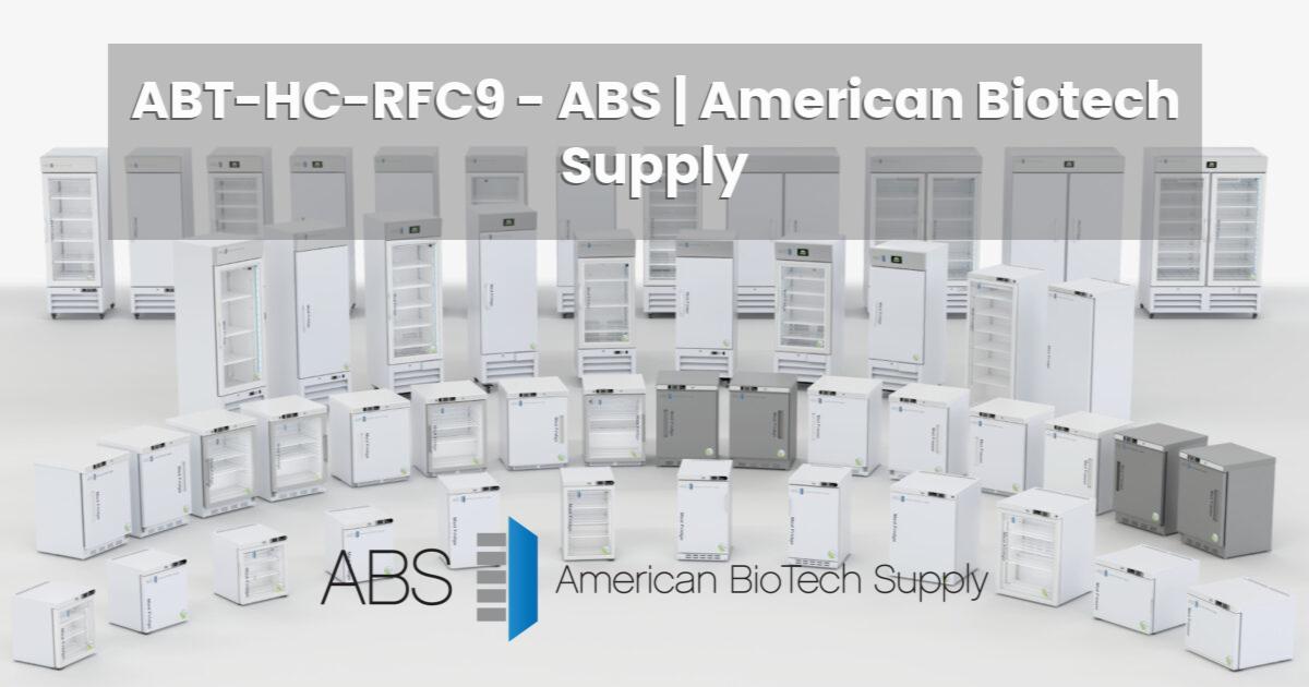 ABT-HC-RFC9 9 Cu. Ft. Refrigerator and Freezer Combination - ABS