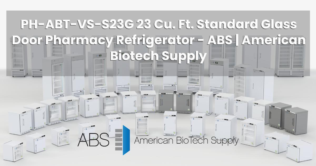 PH-ABT-VS-S23G 23 Cu. Ft. Standard Glass Door Pharmacy