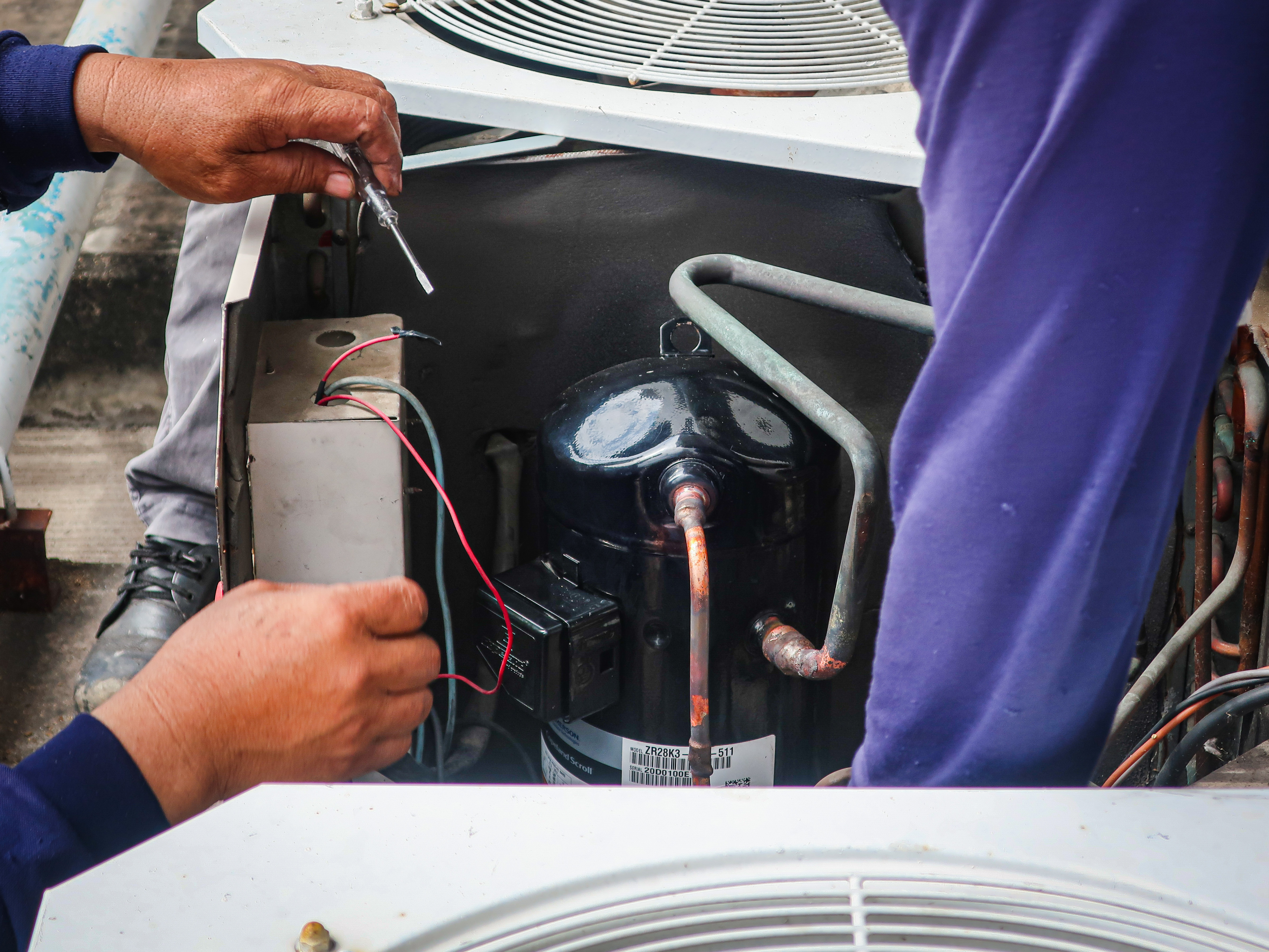 Repair air conditioning system