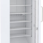 Displays five adjustable shelves and spacious 30 cu. ft. storage capacity