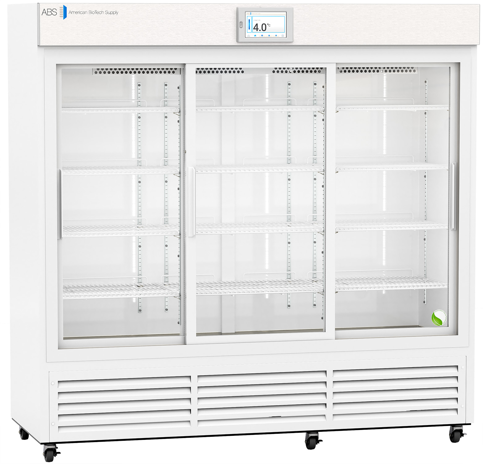 69 Cu. Ft. Touchscreen Sliding Glass Door Laboratory Refrigerator with Variable Speed Compressor