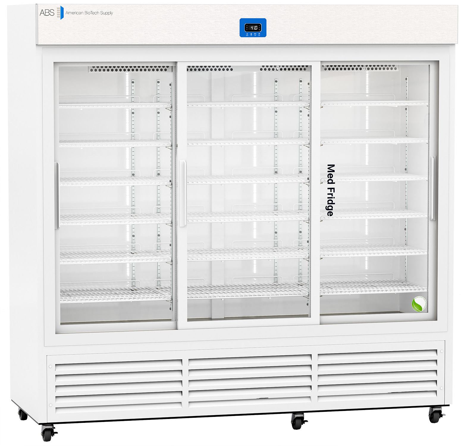 69 Cu. Ft. Premier Sliding Glass Door Pharmacy Refrigerator with Variable Speed Compressor