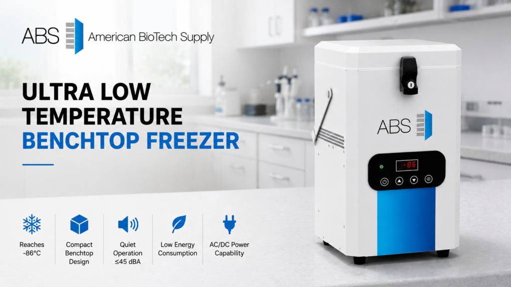 ABS Ultra low temperature benchtop freezer