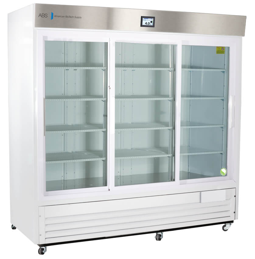 69 cu. ft. capacity TempLog Premier Laboratory Sliding Glass Door Refrigerator