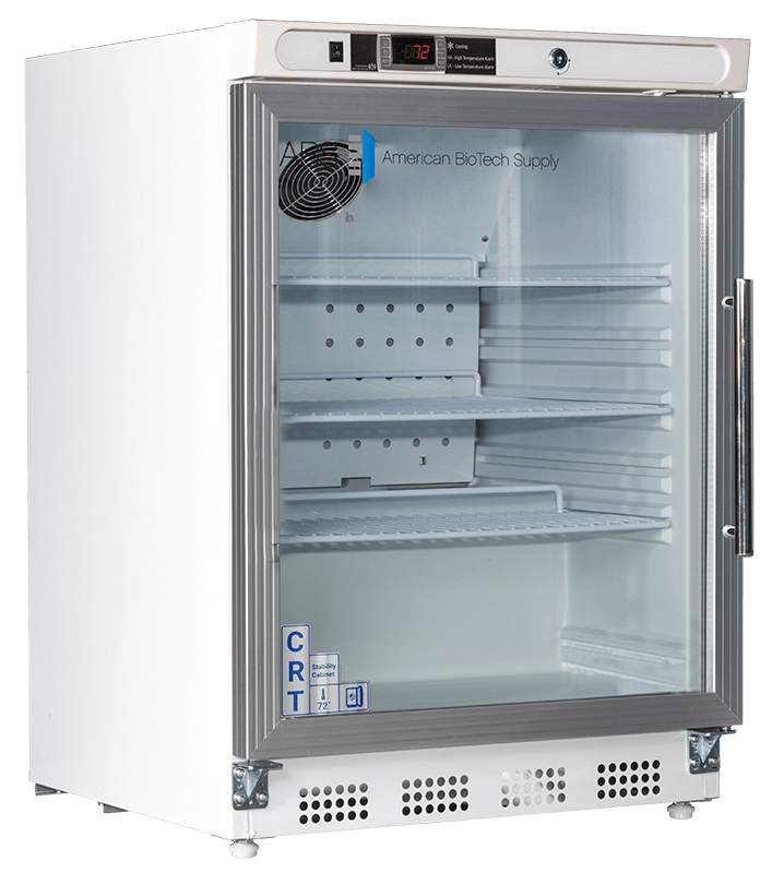4.6 Cu. Ft. Undercounter Controlled Room Temperature Cabinet, Built-In-LEFT HINGED, Glass Door