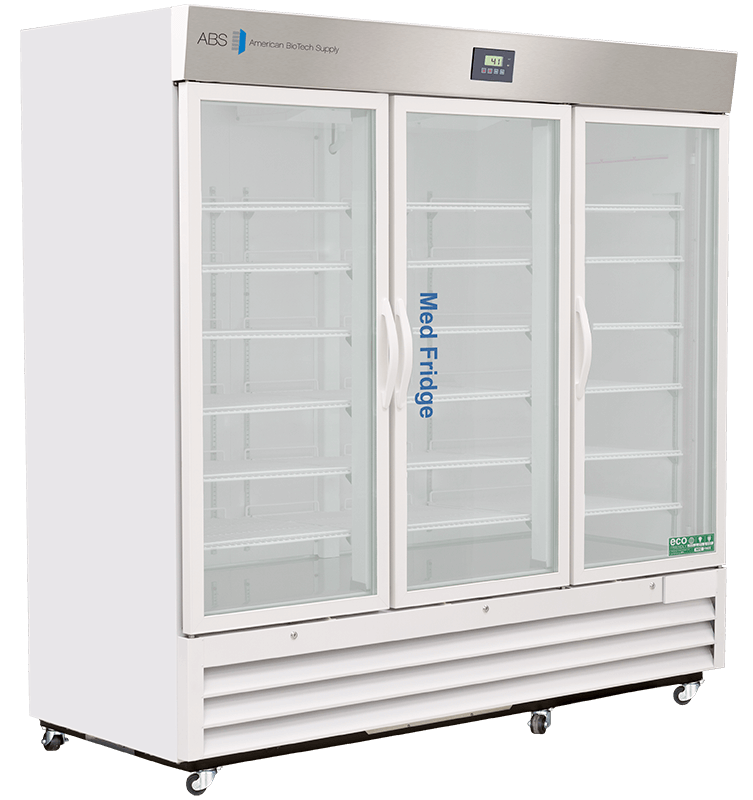 72 Cu. Ft. Pharmacy Glass Door Refrigerator