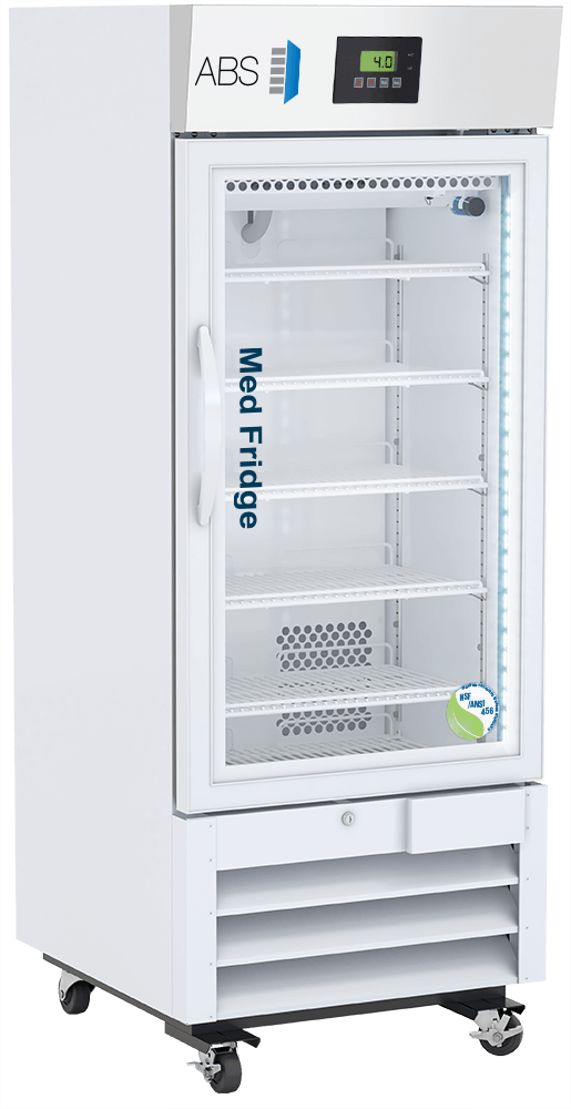 12 Cu. Ft. Capacity Premier Certified to NSF/ANSI 456 Pharmacy Glass Door Refrigerator