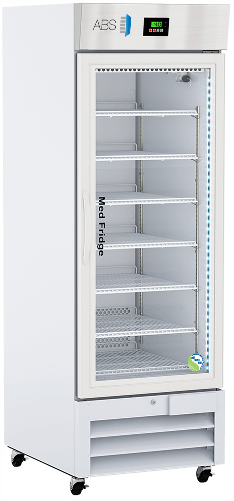 23 Cu. Ft. Capacity Premier Certified to NSF/ANSI 456 Pharmacy Glass Door Refrigerator