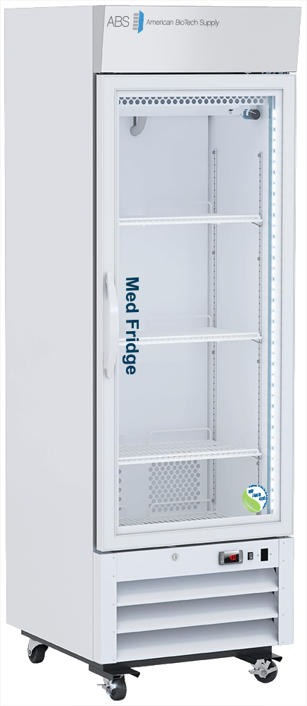 16 Cu. Ft. Capacity Standard Certified to NSF/ANSI 456 Pharmacy Glass Door Refrigerator
