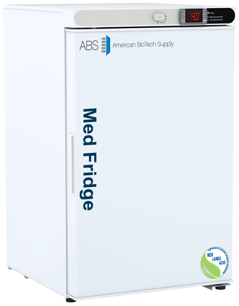 2.5 cu. ft. Solid Door Freestanding Vaccine Refrigerator Certified to NSF/ANSI 456